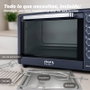 Grunkel HR-48PROMAX Horno Eléctrico de Sobremesa 48L Negro